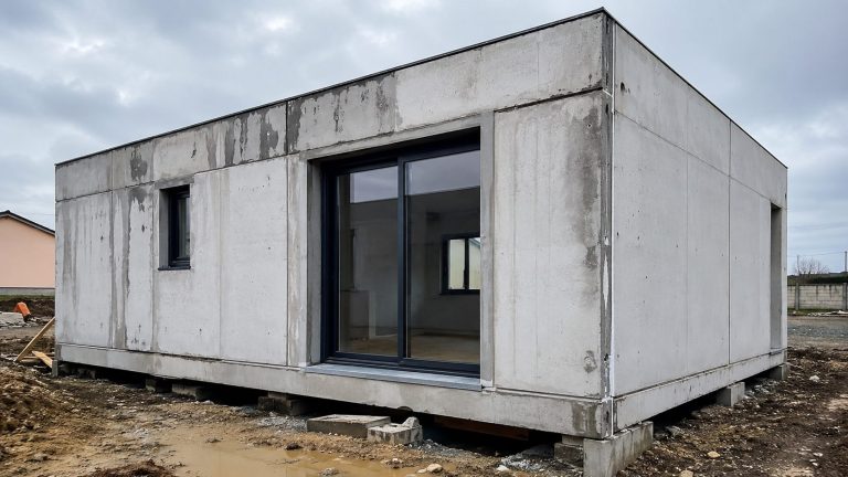 Maison préfabriquée en béton : les inconvénients à connaître