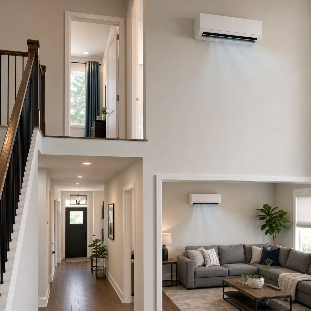 Climatisation dans une maison à étages : où placer les unités ?