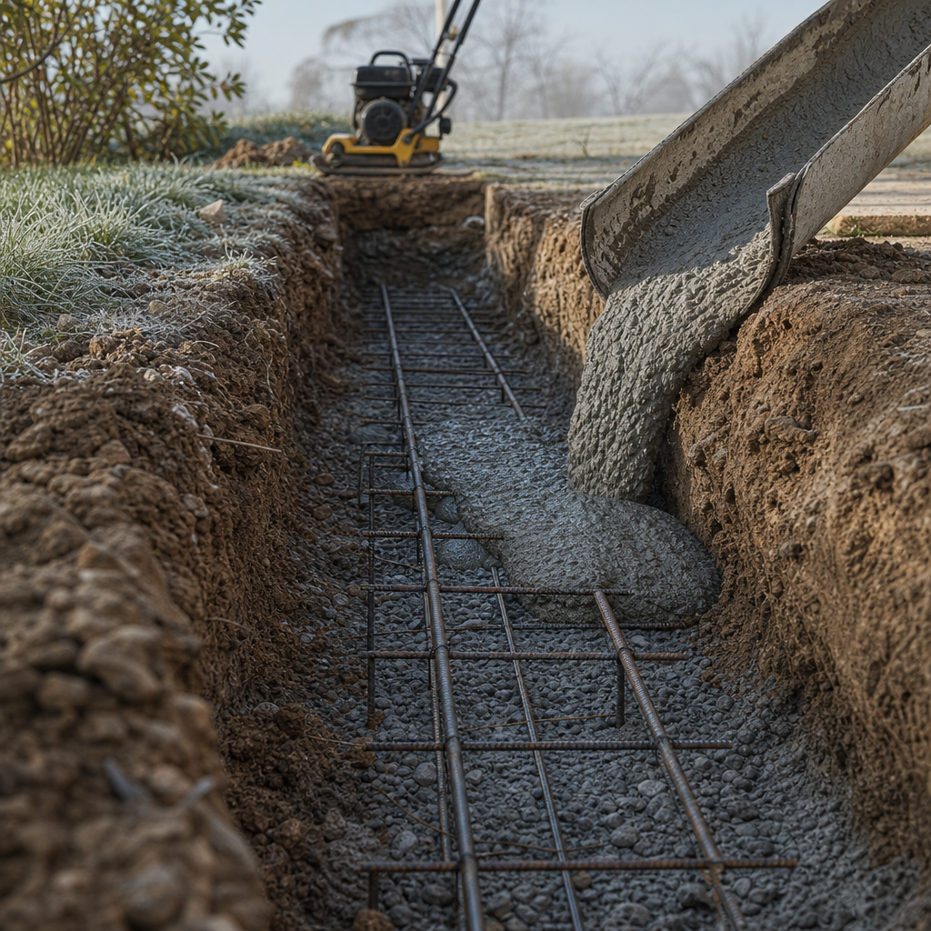 Quelle fondation prévoir pour un muret de 60 cm de hauteur ?